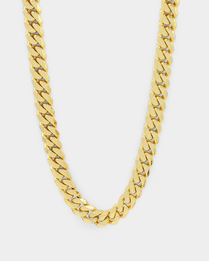 NXS 10mm Cuban Chain Gold