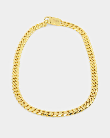 NXS 10mm Cuban Chain Gold