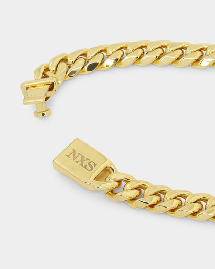 NXS 10mm Cuban Chain Gold