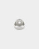 Wild For The Weekend Flower Power Signet Ring (Large) Silver