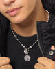 Wild For The Weekend Arkangel T-Bar Necklace Silver