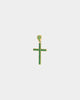 NXS Classic Mini Cross Pendant Gold/Green