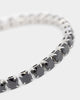 NXS Round Cut Tennis Bracelet Iced Black