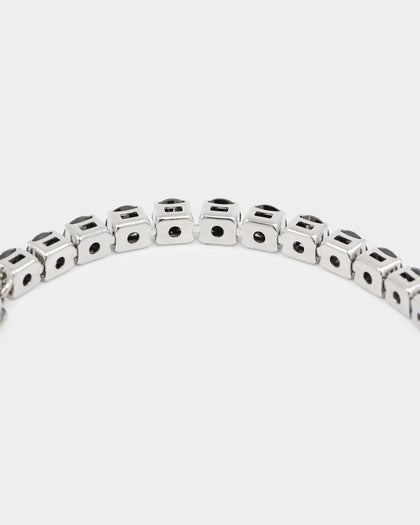 NXS Round Cut Tennis Bracelet Iced Black