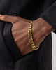 NXS 10mm Cuban Link Bracelet Gold
