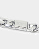 NXS 10mm Cuban Link Bracelet White Gold