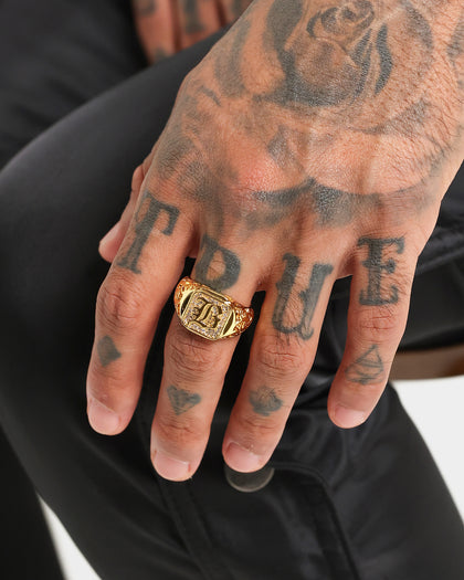 NXS Alphabet Championship Ring Gold