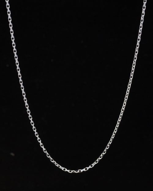 House Of Auric Straight Cut Cable Chain Sterling Silver