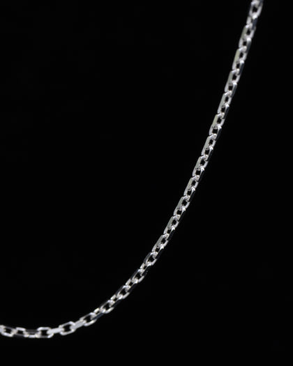 House Of Auric Straight Cut Cable Chain Sterling Silver