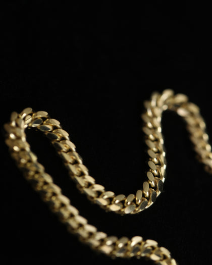 House Of Auric Cuban Link 2.5mm 20" Chain Gold