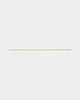 House Of Auric 3mm Cuban Link Bracelet 18k Gold Vermeil