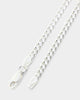 House Of Auric 3mm Cuban Link Bracelet Sterling Silver