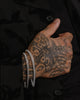 House Of Auric 5mm Cuban Bracelet Set Sterling Silver