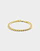 House Of Auric 7mm Cuban Bracelet 18k Gold Vermeil