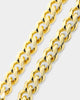 House Of Auric 7mm Cuban Bracelet 18k Gold Vermeil