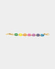 Guess Mainline Women's Rainbow & Crystals Bracelet Multi