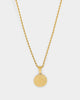 NXS English Coin Pendant Gold