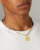 NXS English Coin Pendant Gold