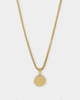 NXS English Coin Pendant Gold