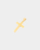 NXS Textured Cross Pendant Gold