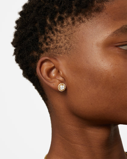 NXS Anthrope Earrings Iced Gold