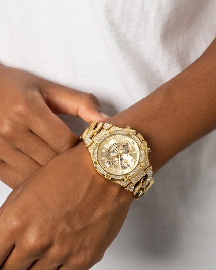 Orologio analogico con cristalli 34 mm Donna Orologio analogico con cristalli 34 mm Donna