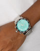 Nixon 51-30 Chrono Silver/Turquoise