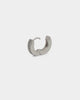 NXS Chilli Hoop Earring Iced White Gold