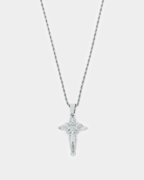 NXS Cupids Pendant White Gold