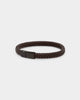 NXS Solo Leather Bracelet Brown