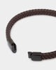 NXS Solo Leather Bracelet Brown