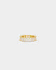 NXS Baguette Ring Iced Gold