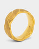 NXS Twisted Tungsten Ring Gold