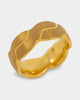 NXS Twisted Tungsten Ring Gold