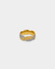 NXS Twisted Tungsten Ring Gold/Tungsten