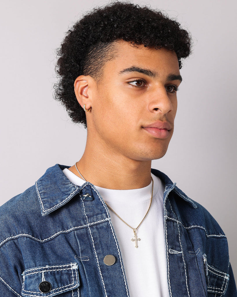 NXS Crusaders Tennis Necklace Iced Gold Culture Kings