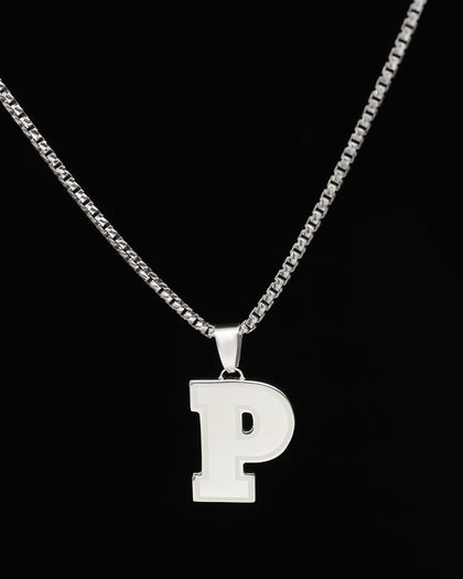 Playboy By House Of Auric Playboy P Pendant Sterling Silver