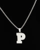 Playboy By House Of Auric Playboy P Pendant Sterling Silver