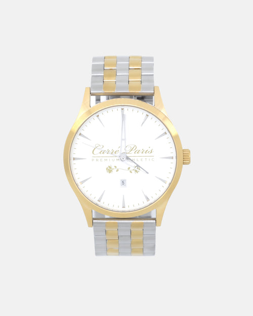 Carre Laurant Watch Gold/Silver/White