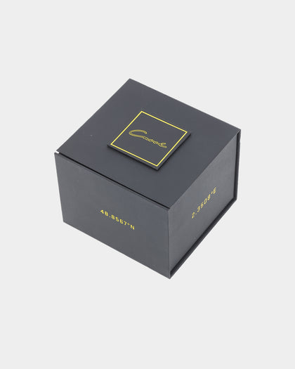 Carre Tourbillion Watch Silver