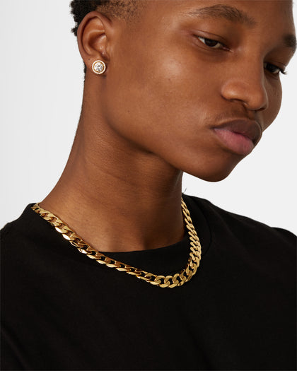 NXS Angular Curb Chain Gold