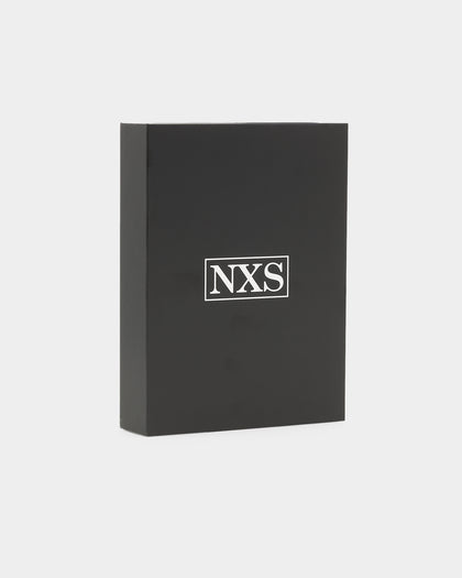 NXS Angular Curb Chain White Gold