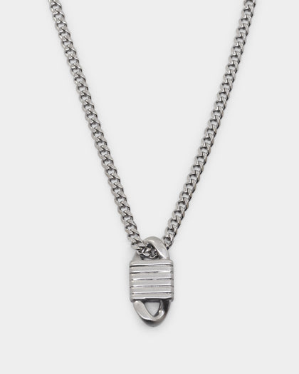 NXS Locked Out Necklace Stainless Steel