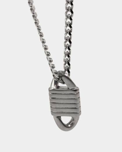 NXS Locked Out Necklace Stainless Steel