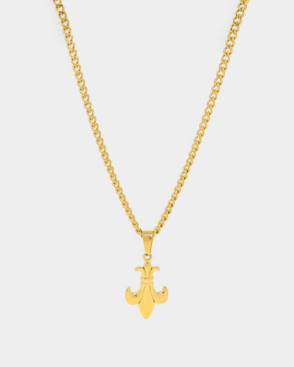 NXS Fleur Pendant Gold