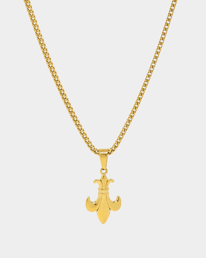 NXS Fleur Pendant Gold