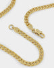 NXS Flat Faced Curb Chain Gold