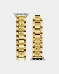 Guess Mainline Apple Watch Band Gold
