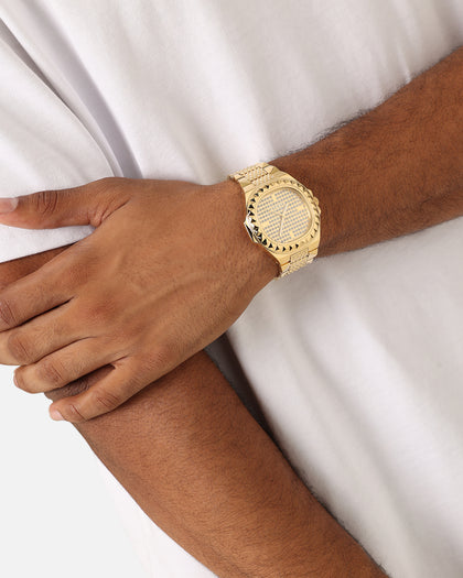 Guess Mainline Rebel Watch Gold