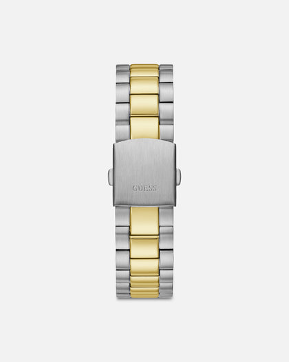 Guess Mainline Connoisseur Watch Silver/Gold/Green